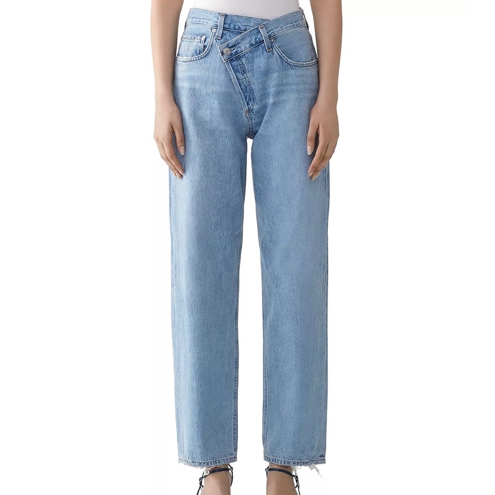 CLOSET CLOSING/LAST CHANCE✨agolde criss cross jean in suburbia